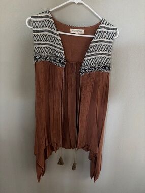 Cardigan vest